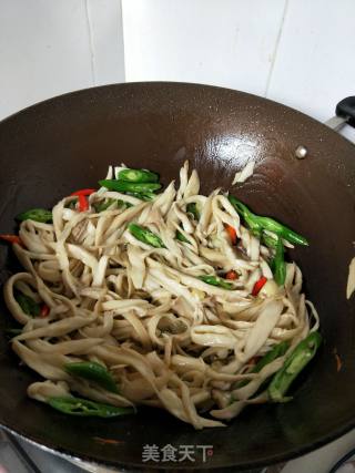 Shredded King Pleurotus recipe