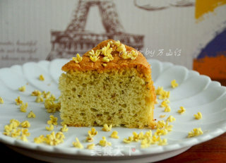 #柏翠大赛#osmanthus Sponge Cake recipe
