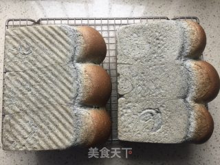 #四session Baking Contest and is Love Eating Festival#condensed Milk and Black Sesame Toast recipe