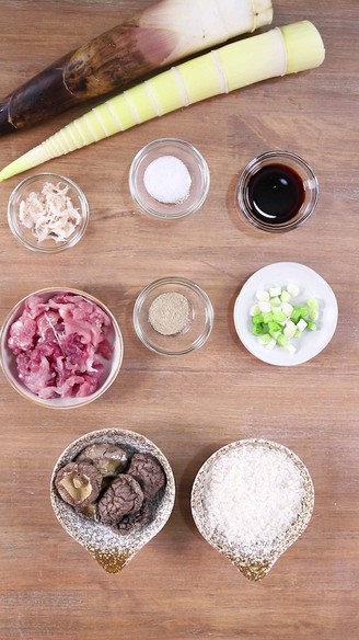Shimei Congee|"mushroom and Bamboo Shoot Congee" Spring Bamboo Shoot Nutrition recipe