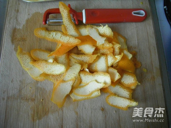 Candied Orange Peel recipe