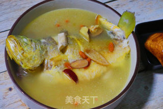 ~tangerine Peel Yellow Fish Soup~ recipe