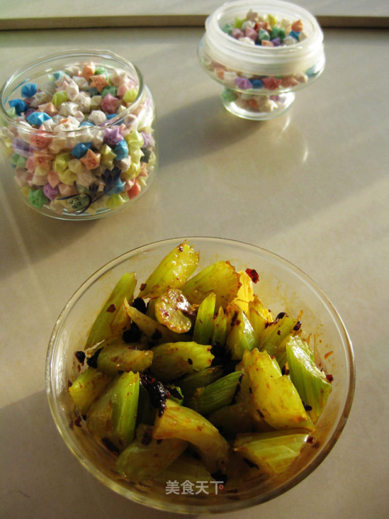 Bean Drum with Celery recipe