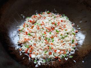 Double Pepper Ham and Egg Fried Rice recipe