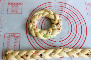Christmas Wreath Bread recipe