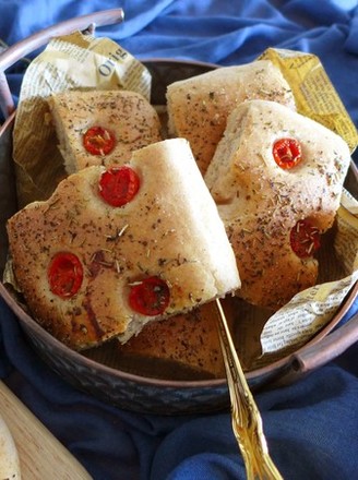 Italian Whole Wheat Garlic Focaccia recipe