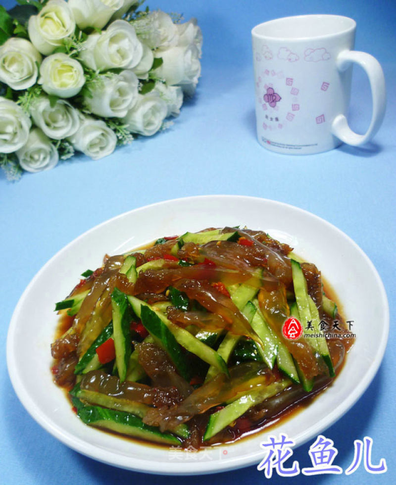 Cucumber Mixed Jellyfish recipe