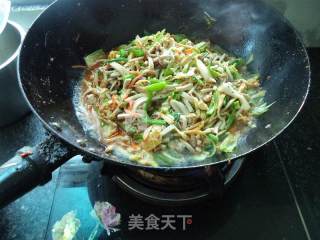 Celery, Cuttlefish, Fungus, Tofu Shreds recipe