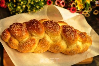 Egg Milk Braided Bread recipe