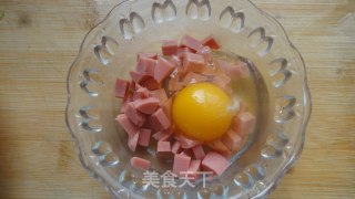 Ham and Egg Fried Noodles recipe