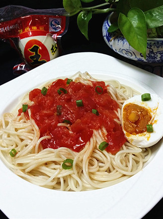 Noodles in Tomato Sauce