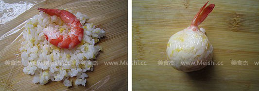 Shrimp Rice Ball recipe