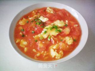 Tomato Scrambled Eggs recipe