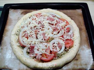 Green Sauce Pizza recipe