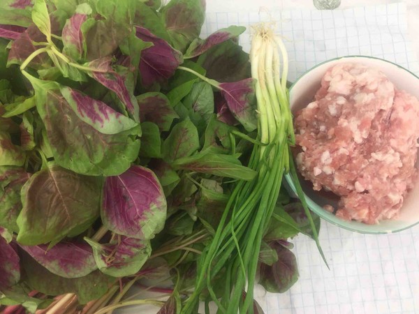 Steamed Buns with Radish and Wheat Flour Filling recipe