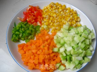 Stir-fry with Broccoli and Colorful Vegetables recipe