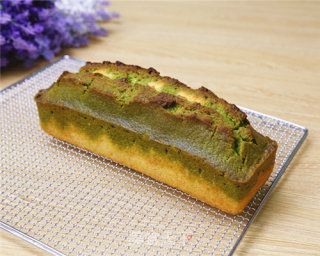 Matcha Vanilla Pound Cake recipe