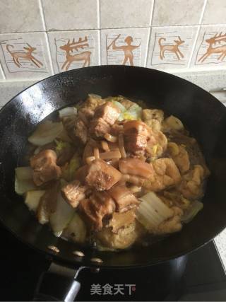 Cabbage Tofu Stew recipe