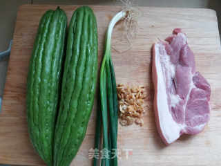 Bitter Gourd Stuffed Meat recipe