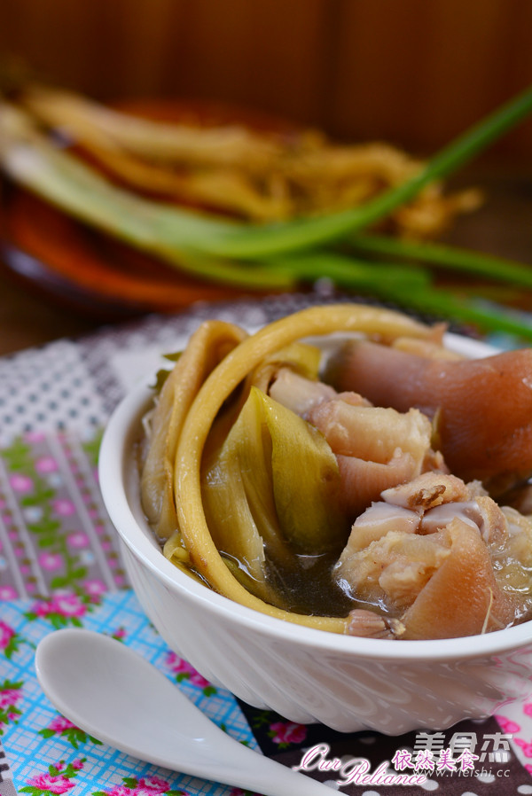 Bawang Flower Pork Ribs Soup recipe