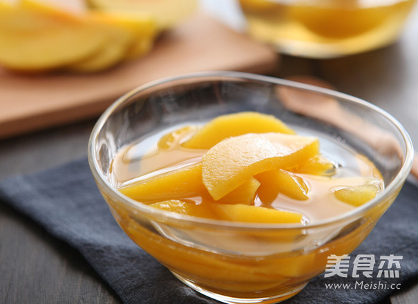 Canned Delicious Yellow Peach recipe