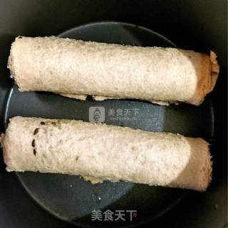Purple Sweet Potato Banana Roll recipe