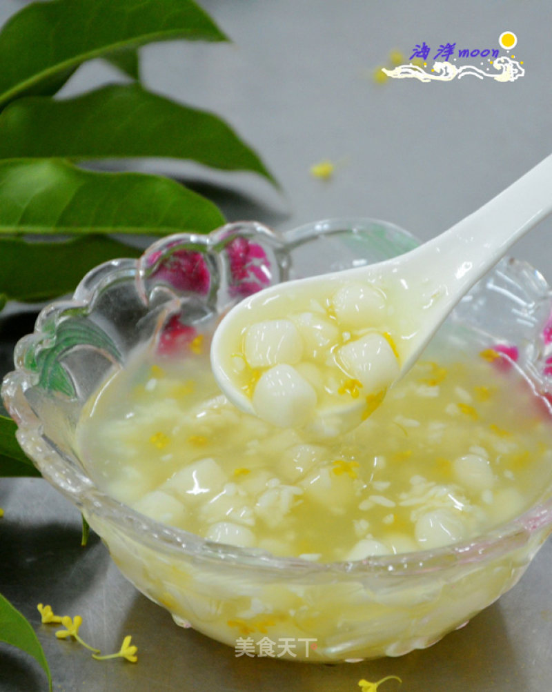 Distilled Osmanthus and Yuanxiao Soup recipe
