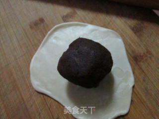 Red Bean Paste with Egg Yolk recipe