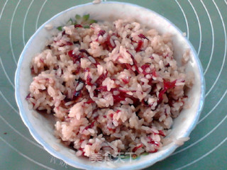 Chestnut Bean Paste and Rose Eight Treasure Rice recipe