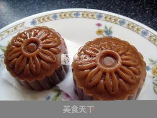 Coffee Snowy Mooncakes recipe