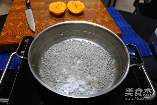 Coconut Milk Mango Sago recipe