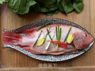 Steamed Red Carving recipe