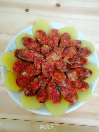 Potato Steamed Sausage recipe