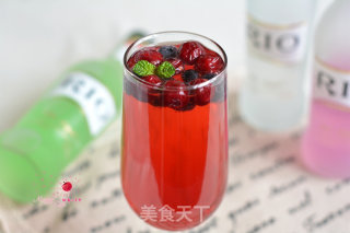 Passion Double Berry Cocktail recipe