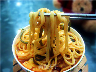 Conquer The Picky Husband's Kimchi Hot Pot Spicy Noodles recipe