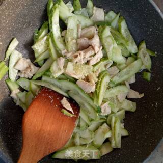 Cucumber Chicken Slices recipe