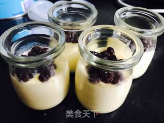 Honey Bean Milk Egg Pudding recipe