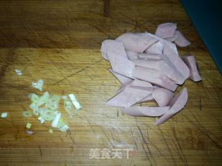 #下饭菜#ham Broccoli recipe