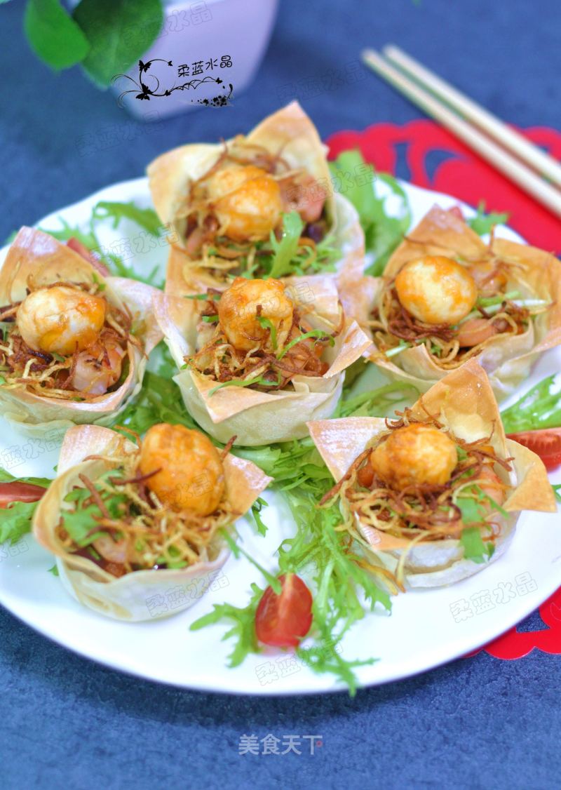 【shanxi】golden Egg Nest recipe