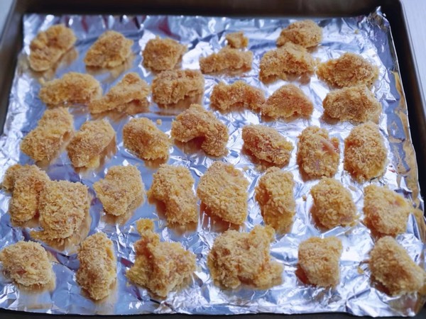 Oil-free and Low-fat World-class Chicken Popcorn recipe