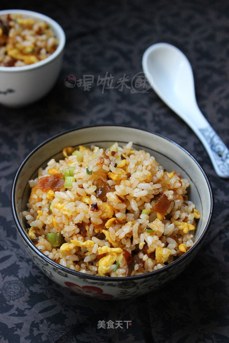 A Simple Bowl of Rice, The Taste is Not Simple-mustard Egg Fried Rice recipe