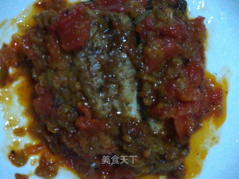 Long Lee Fish with Tomato Sauce and Pickled Peppers recipe