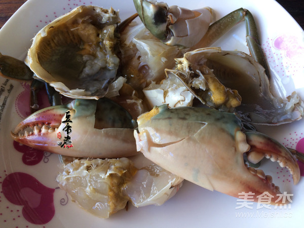 Steamed Vermicelli with Blue Crab recipe