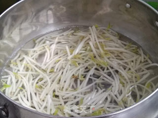 Cucumber Bean Sprouts recipe