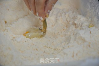 Fried Rice Cake with Blue Crab recipe