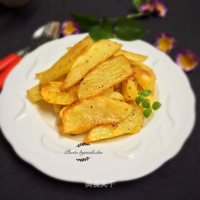 #aca烤明星大赛#roasted Potato Wedges recipe