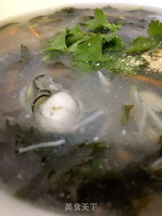Fresh Oyster and Scallop Soup recipe