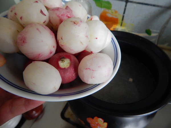 Poria Shui Radish Pork Ribs Soup recipe