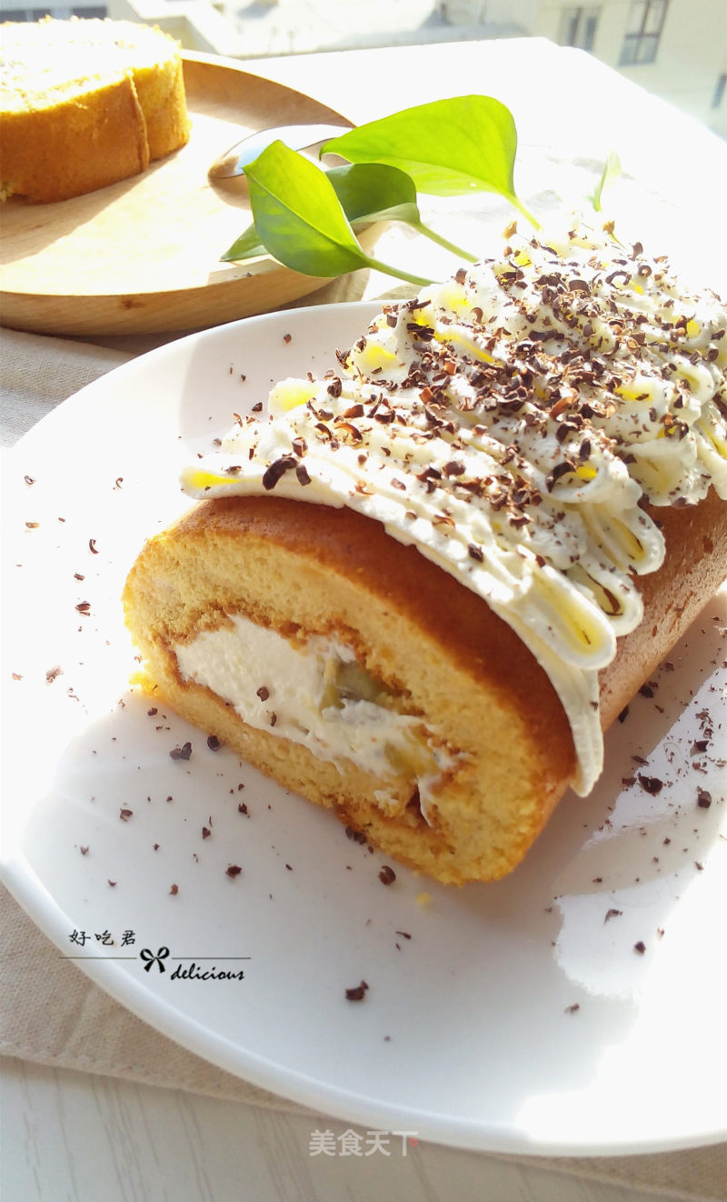 #trust of Beauty#kiwi Cream Cake Roll recipe