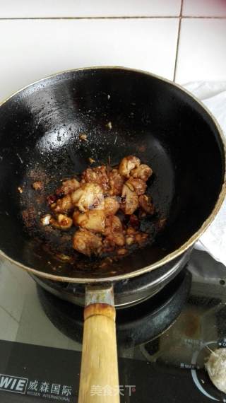 Stewed Little Stupid Chicken Corn in Casserole recipe
